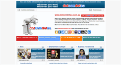 Desktop Screenshot of dotcomdotau.com.au